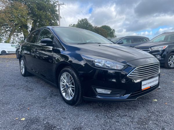 Ford Focus Hatchback, Diesel, 2017, Black