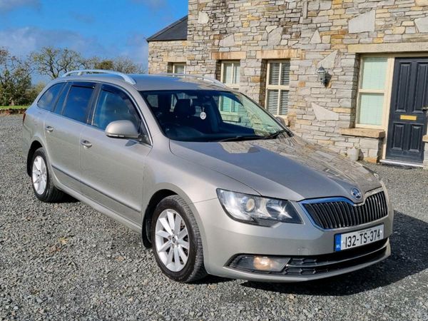 Skoda Superb Estate, Diesel, 2013, Beige