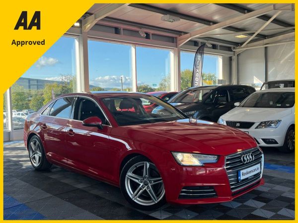 Audi A4 Saloon, Diesel, 2016, Red