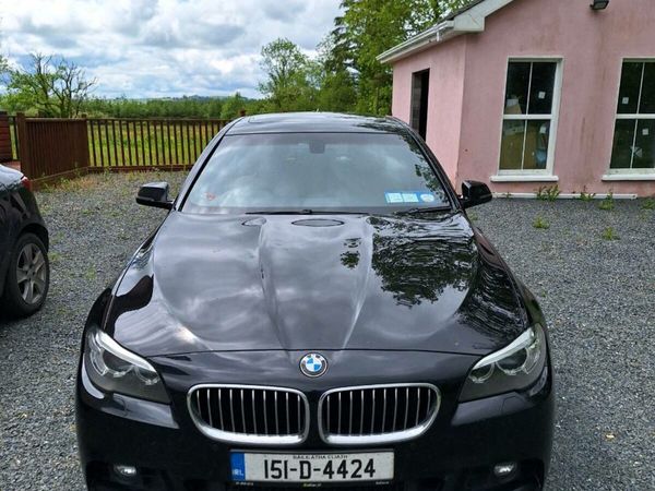 BMW 5-Series Saloon, Diesel, 2015, Black