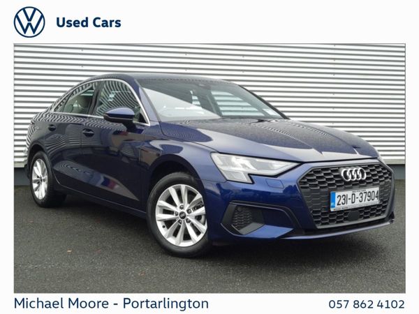 Audi A3 Saloon, Petrol, 2023, Blue