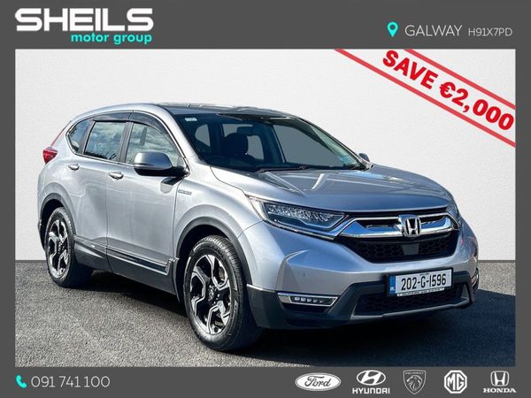 Honda CR-V SUV, Petrol Hybrid, 2020, Grey