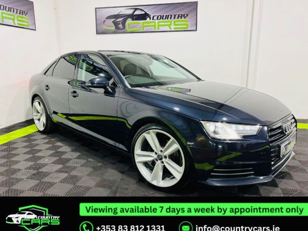 Audi A4 Saloon, Diesel, 2016, Blue