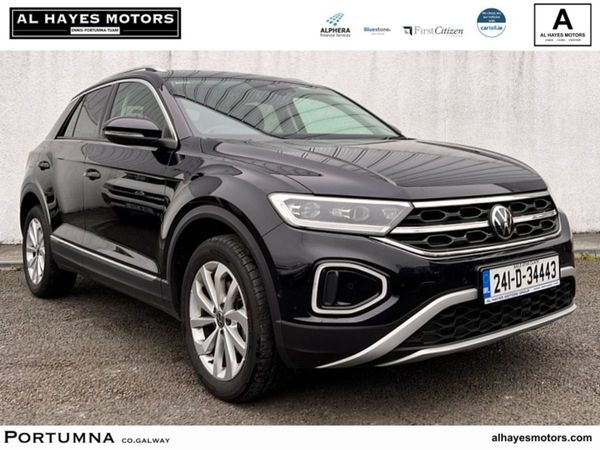 Volkswagen T-Roc SUV, Petrol, 2024, Black