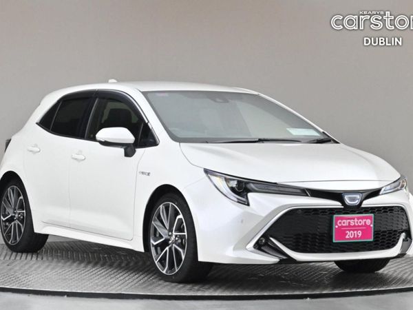 Toyota Corolla Hatchback, Petrol Hybrid, 2019, White