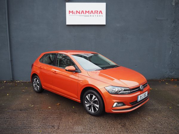 Volkswagen Polo Hatchback, Petrol, 2019, Orange