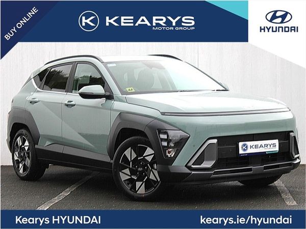 Hyundai KONA Hatchback, Petrol Hybrid, 2025, Green