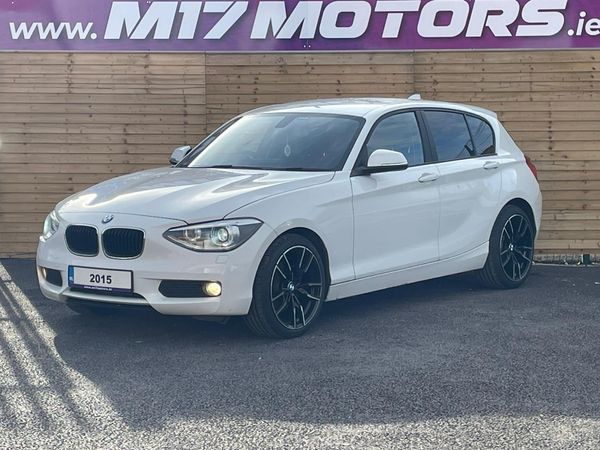 BMW 1-Series Hatchback, Petrol, 2015, White