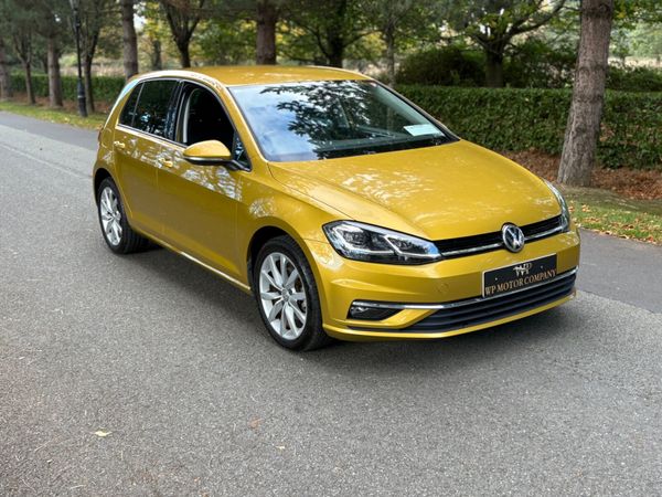 Volkswagen Golf Hatchback, Petrol, 2018, Gold