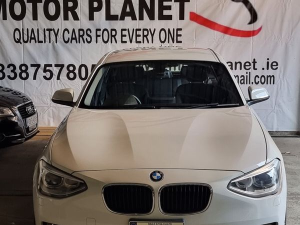 BMW 1-Series Hatchback, Petrol, 2015, White