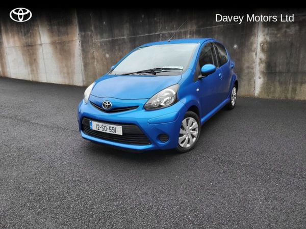 Toyota Aygo Hatchback, Petrol, 2012, Blue