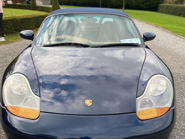 Porsche Boxster Convertible, Petrol, 1998, Blue