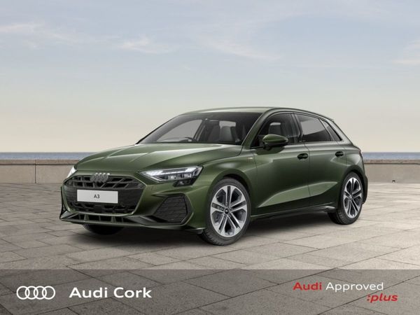 Audi A3 Hatchback, Petrol, 2025, Green