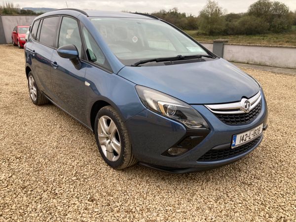 Vauxhall Zafira MPV, Petrol, 2014, Blue