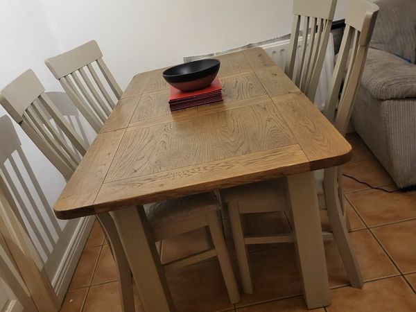 Tables and chairs for sale on donedeal sale