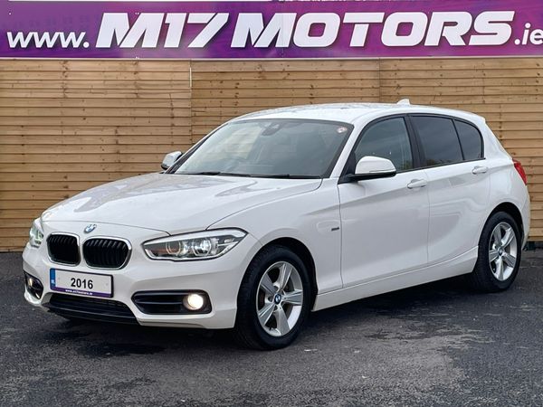 BMW 1-Series Hatchback, Diesel, 2016, White