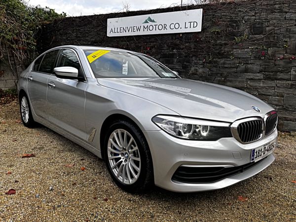 BMW 5-Series Saloon, Diesel, 2018, Silver