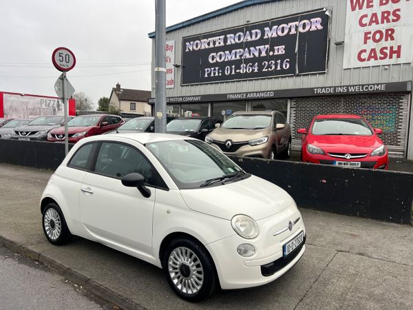 Fiat 500 Hatchback, Petrol, 2010, White