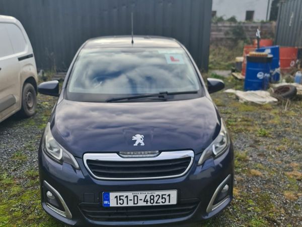 Peugeot 108 Hatchback, Petrol, 2015, Blue