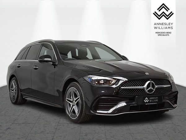 Mercedes-Benz C-Class Estate, Petrol Plug-in Hybrid, 2024, Black