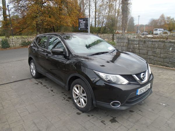 Nissan Qashqai Hatchback, Diesel, 2015, Black