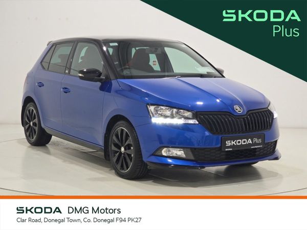 Skoda Fabia Hatchback, Petrol, 2021, Blue