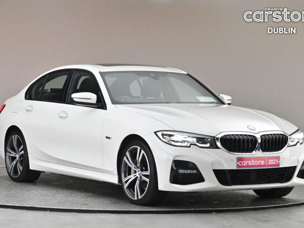 BMW 3-Series Saloon, Petrol Plug-in Hybrid, 2021, White