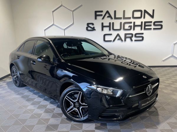 Mercedes-Benz A-Class Saloon, Petrol Hybrid, 2022, Black