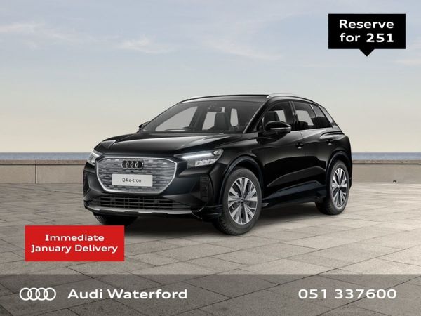 Audi Q4 e-tron SUV, Electric, 2025, Black