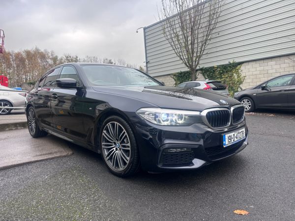 BMW 5-Series Saloon, Diesel, 2019, Black