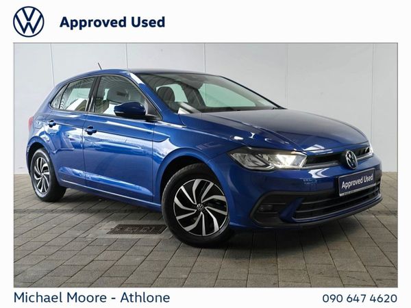 Volkswagen Polo Hatchback, Petrol, 2024, Blue