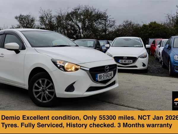 Mazda Demio MPV, Petrol, 2016, White