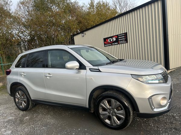 Suzuki Vitara SUV, Petrol Hybrid, 2021, Silver