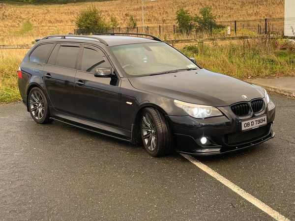 BMW 5-Series Estate, Diesel, 2008, Black