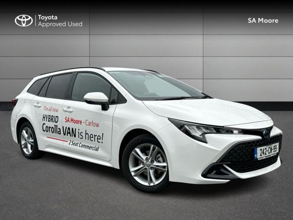 Toyota Corolla Estate, Hybrid, 2024, White