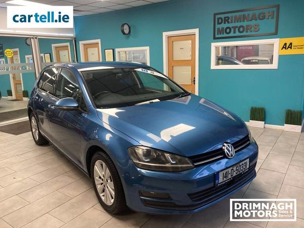 Volkswagen Golf Hatchback, Petrol, 2014, Blue