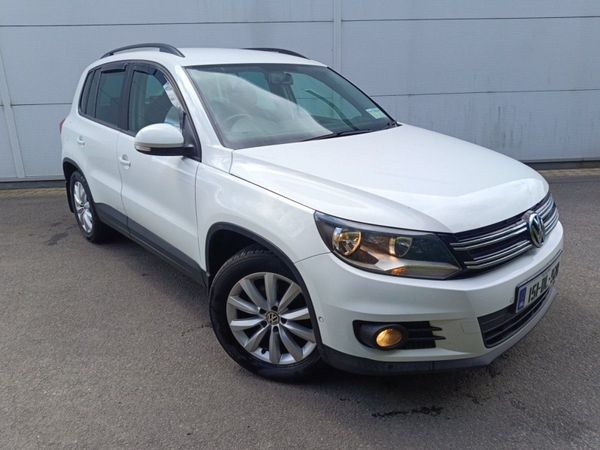 Volkswagen Tiguan SUV, Diesel, 2015, White