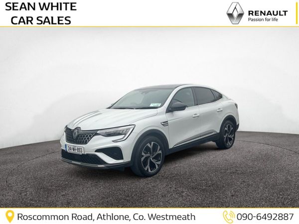 Renault Arkana Hatchback, Petrol, 2024, White