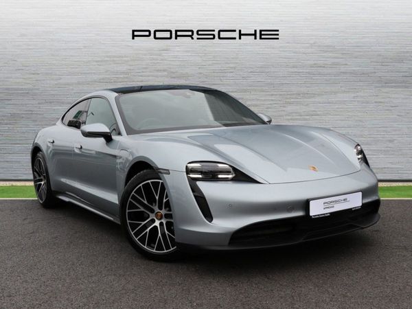 Porsche Taycan Saloon, Electric, 2024, Silver