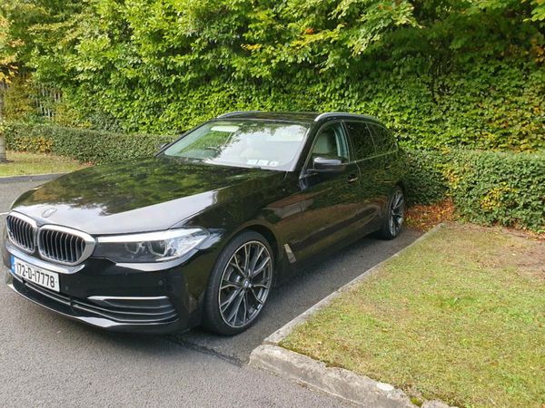 BMW 5-Series Estate, Diesel, 2017, Black