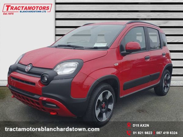 Fiat Panda Hatchback, Petrol Hybrid, 2025, Red