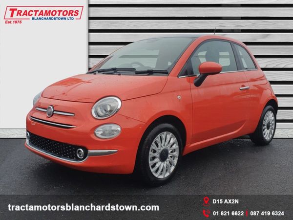 Fiat 500 Hatchback, Petrol Hybrid, 2025, Orange