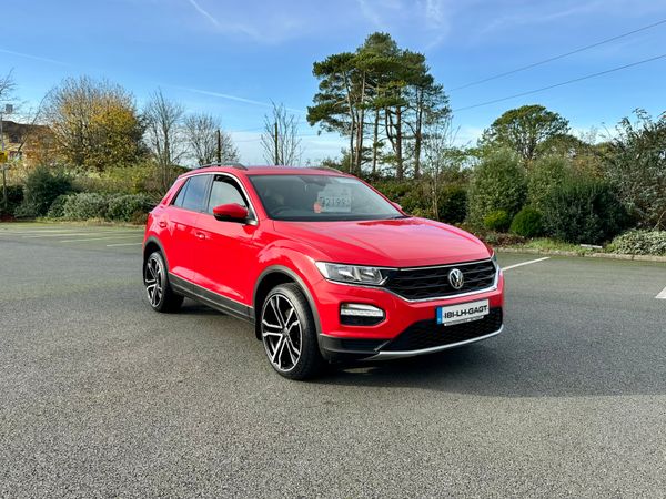 Volkswagen T-Roc SUV, Petrol, 2018, Red