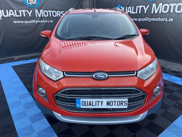 Ford EcoSport SUV, Petrol, 2015, Orange