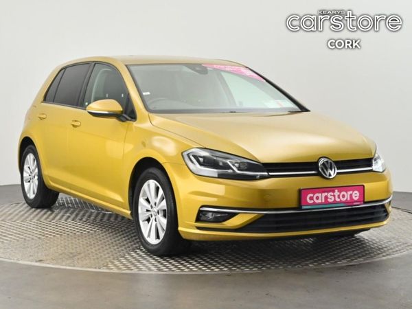 Volkswagen Golf Hatchback, Petrol, 2017, Gold