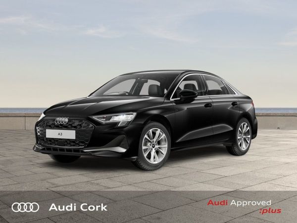 Audi A3 Saloon, Petrol, 2025, Black