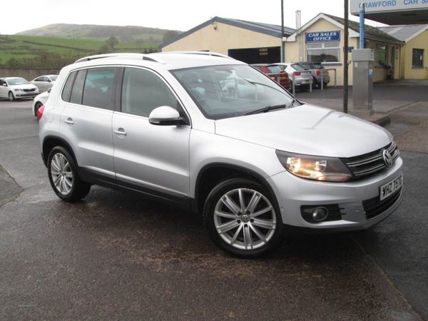 Volkswagen Tiguan SUV, Diesel, 2016, Silver