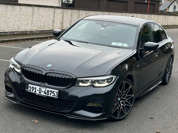 BMW 3-Series Saloon, Petrol, 2019, Black