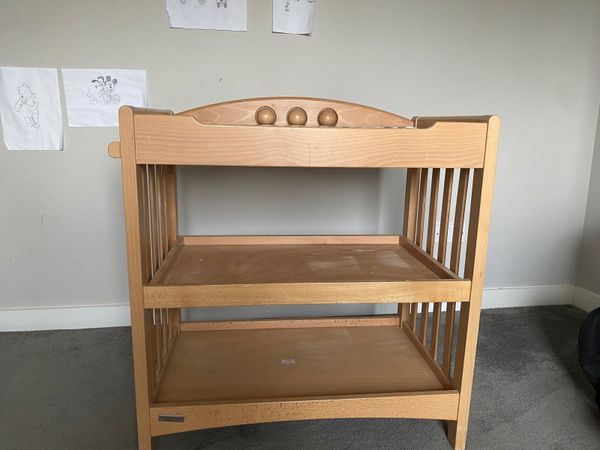 Mamas and papas wooden changing unit hotsell