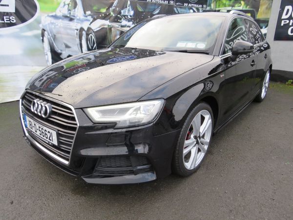 Audi A3 Hatchback, Diesel, 2018, Black